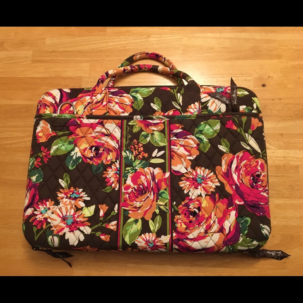 Vera Bradley English Rose Laptop Case